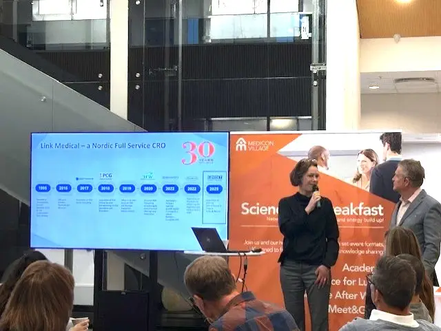 Celebrating 30 Years of LINK Medical at Medicon Village, Lund!